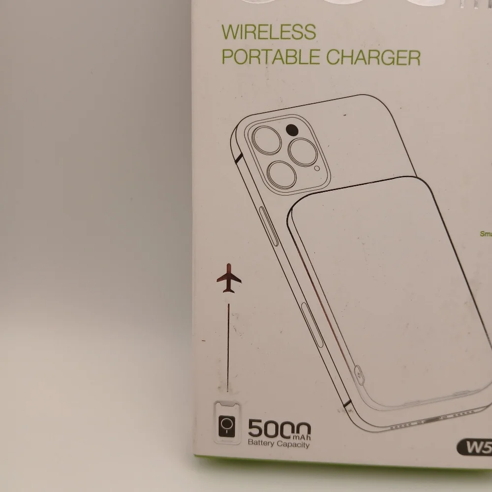 New 5000mAh Wireless Portable Charger